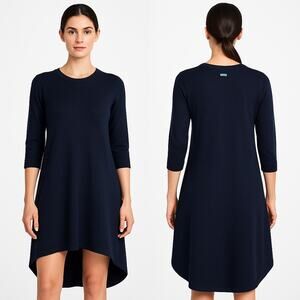 EUC Survival Navy Crewneck Sweater Dress Small